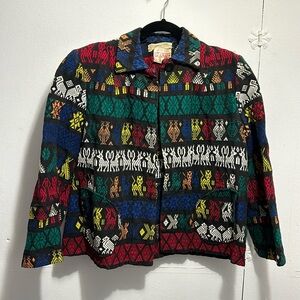 Pelux Guatemalan handwoven jacket